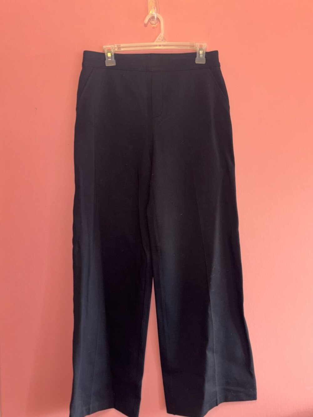 Classic Black Wide-Leg Women’s Pants
